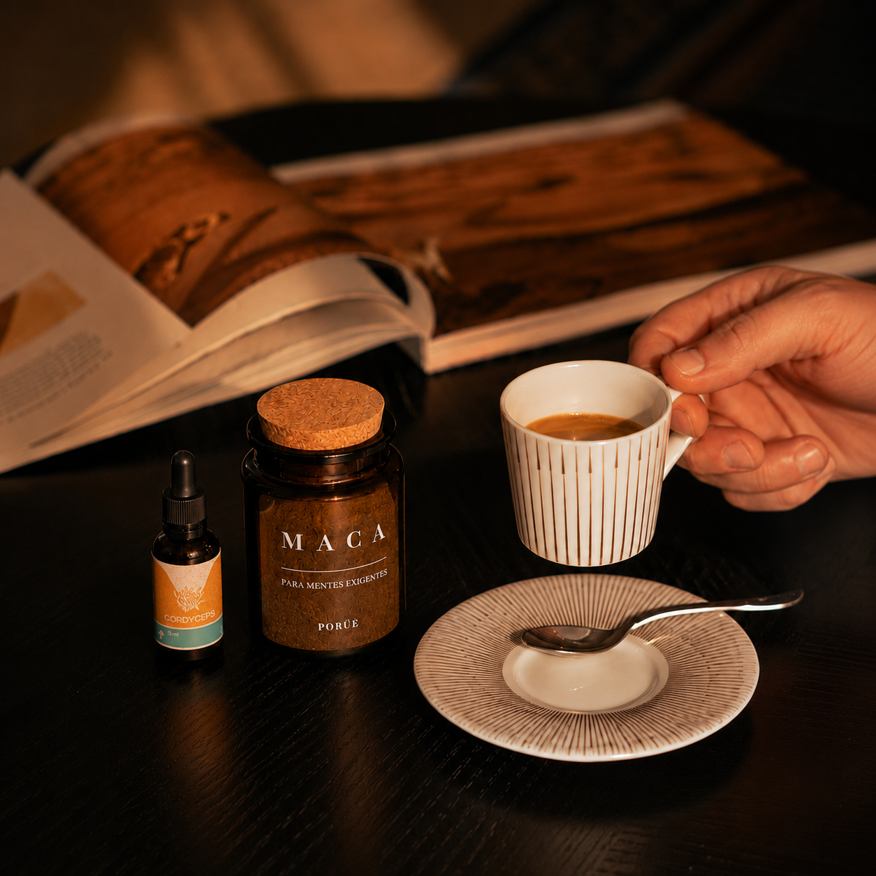 Resistencia — Maca y Cordyceps